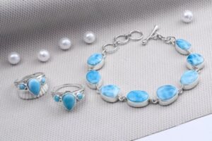 Radiant Larimar: The Authentic Charm of Caribbean Blue