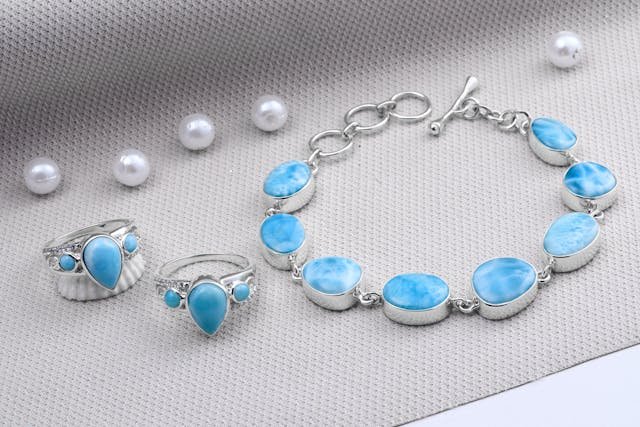 Radiant Larimar: The Authentic Charm of Caribbean Blue